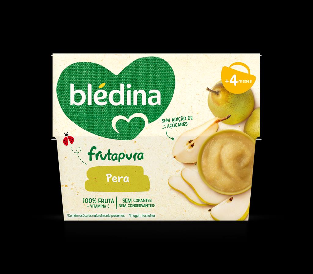 BLEDINA FRUTAPURA PERA 4X95G